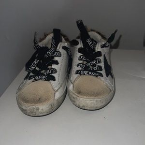 toddler golden goose worn twice
